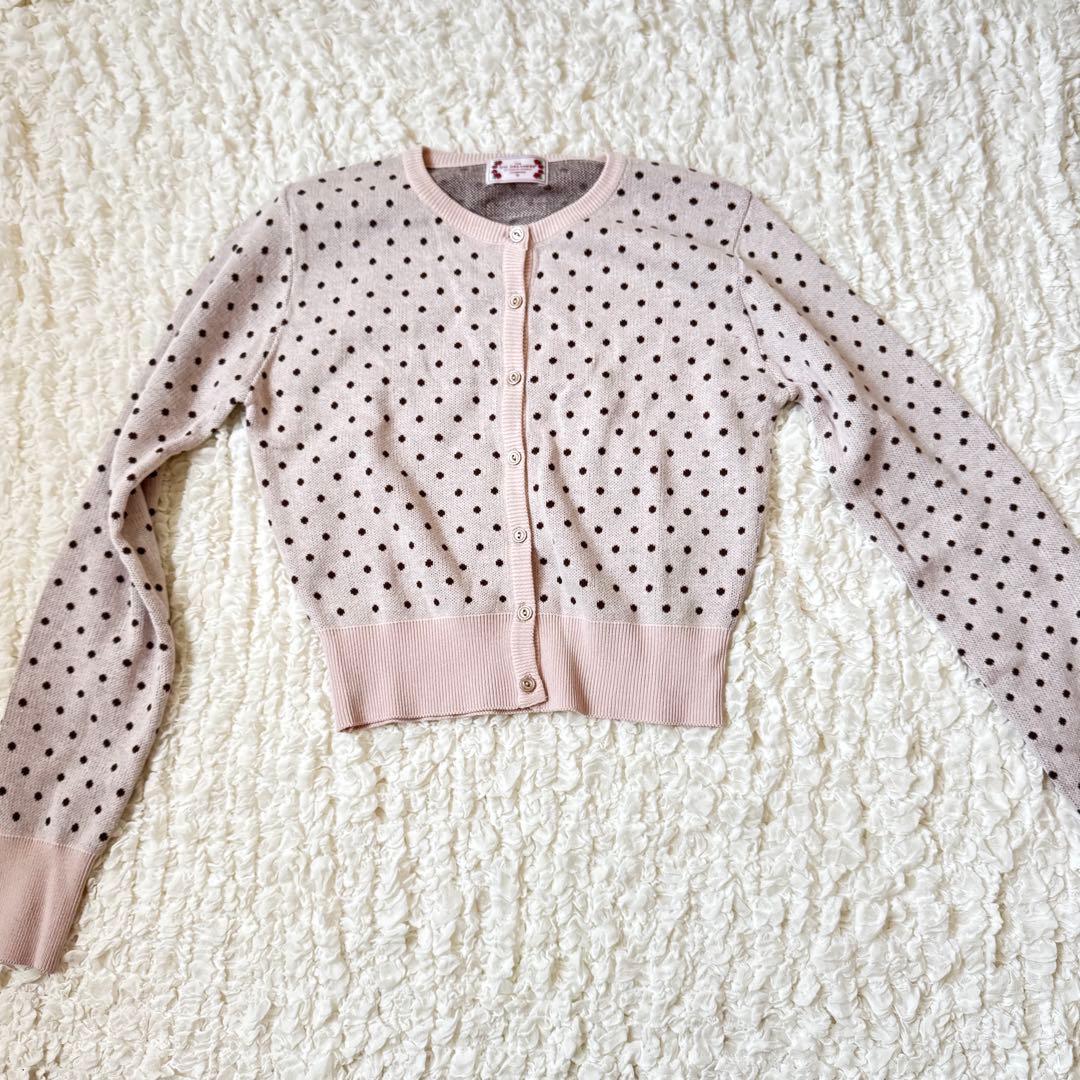 SCULPTOR Polka Dot Cardigan 【Mサイズ】