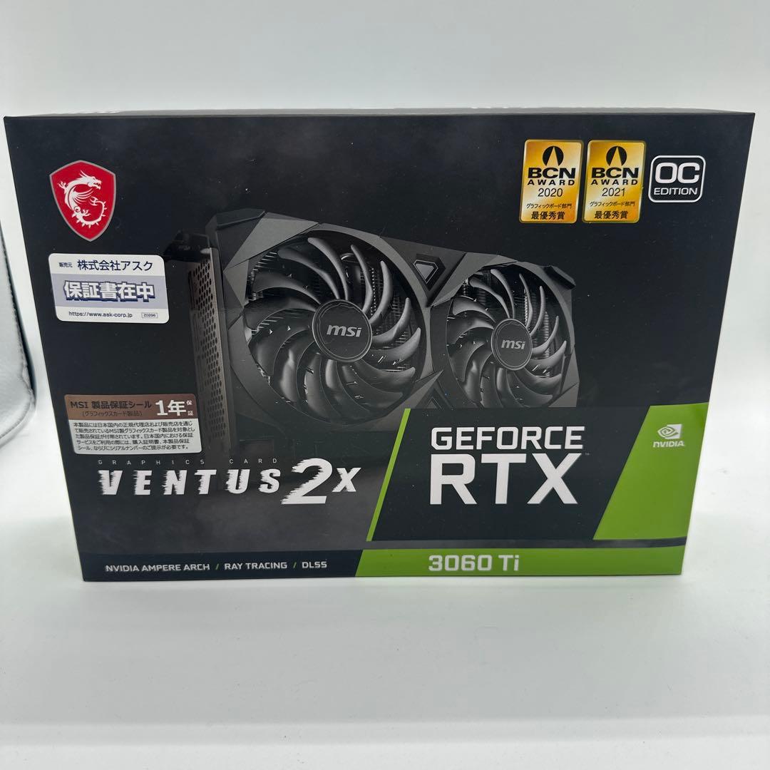 グラフィックボード・グラボ・ビデオカード MSI GeForce RTX 3060 Ti Ventus 2X O