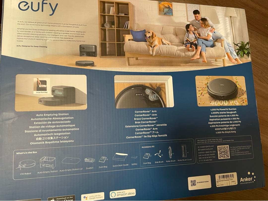 Anker Eufy Robot Vacuum C10 ロボット 掃除機