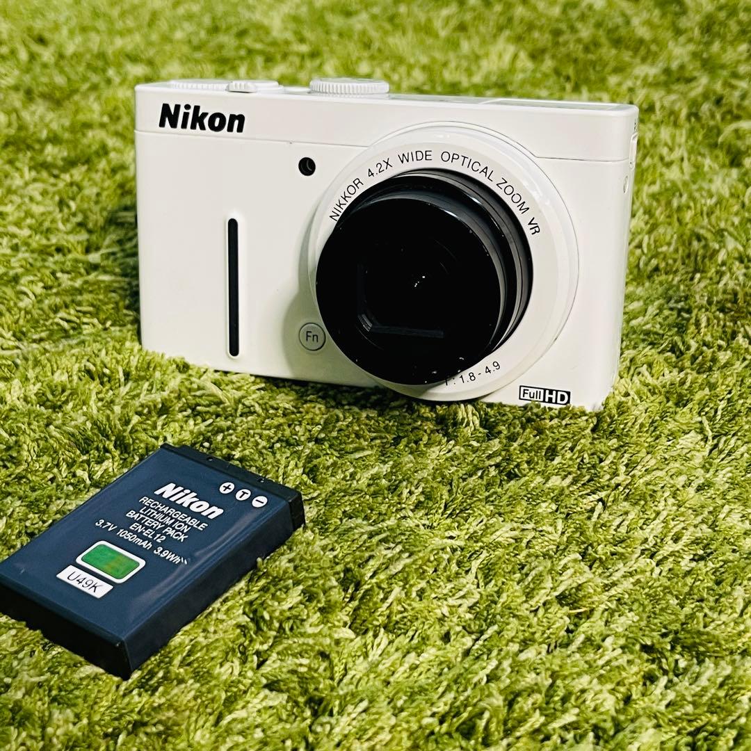 Nikon coolpix p310 デジタルカメラ ホワイト 本体ジャンク品