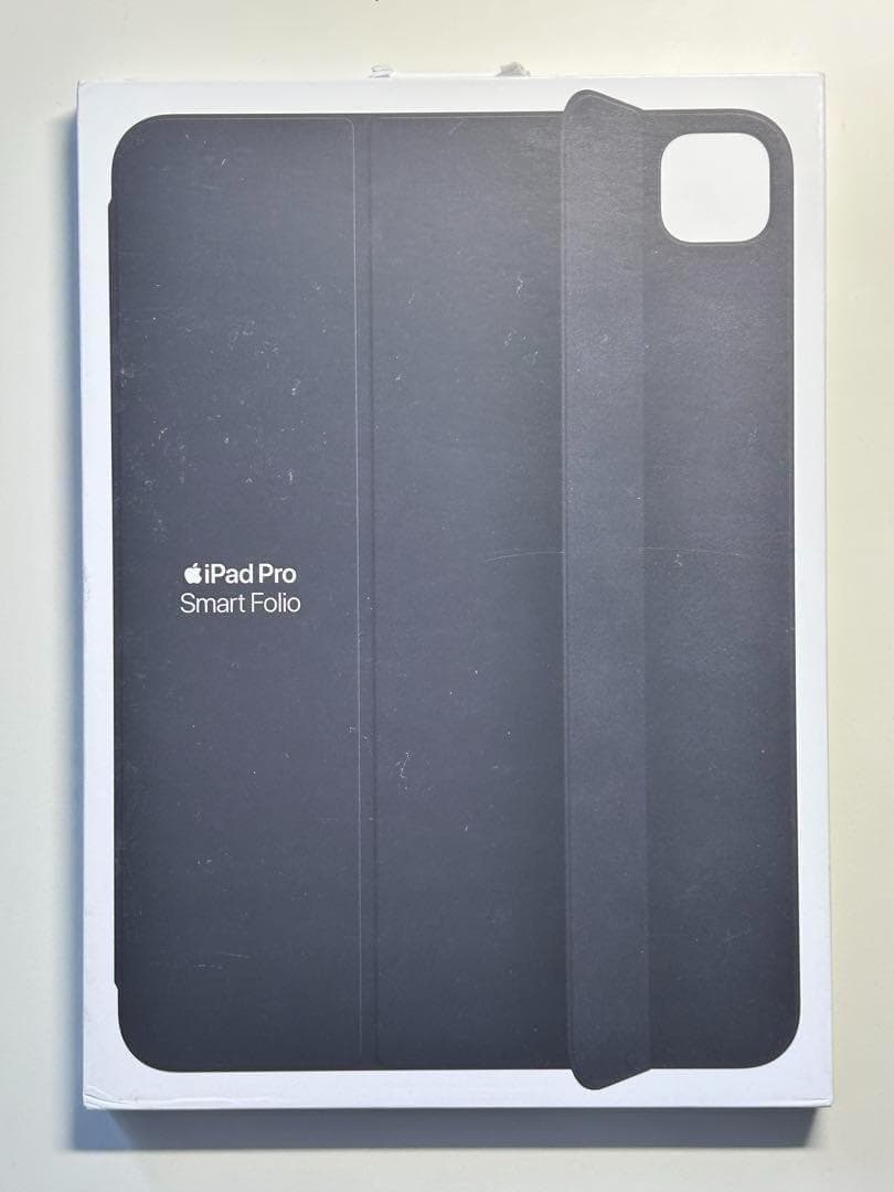 【新品】11インチ iPad Pro用スマートフォリオ・ブラック①