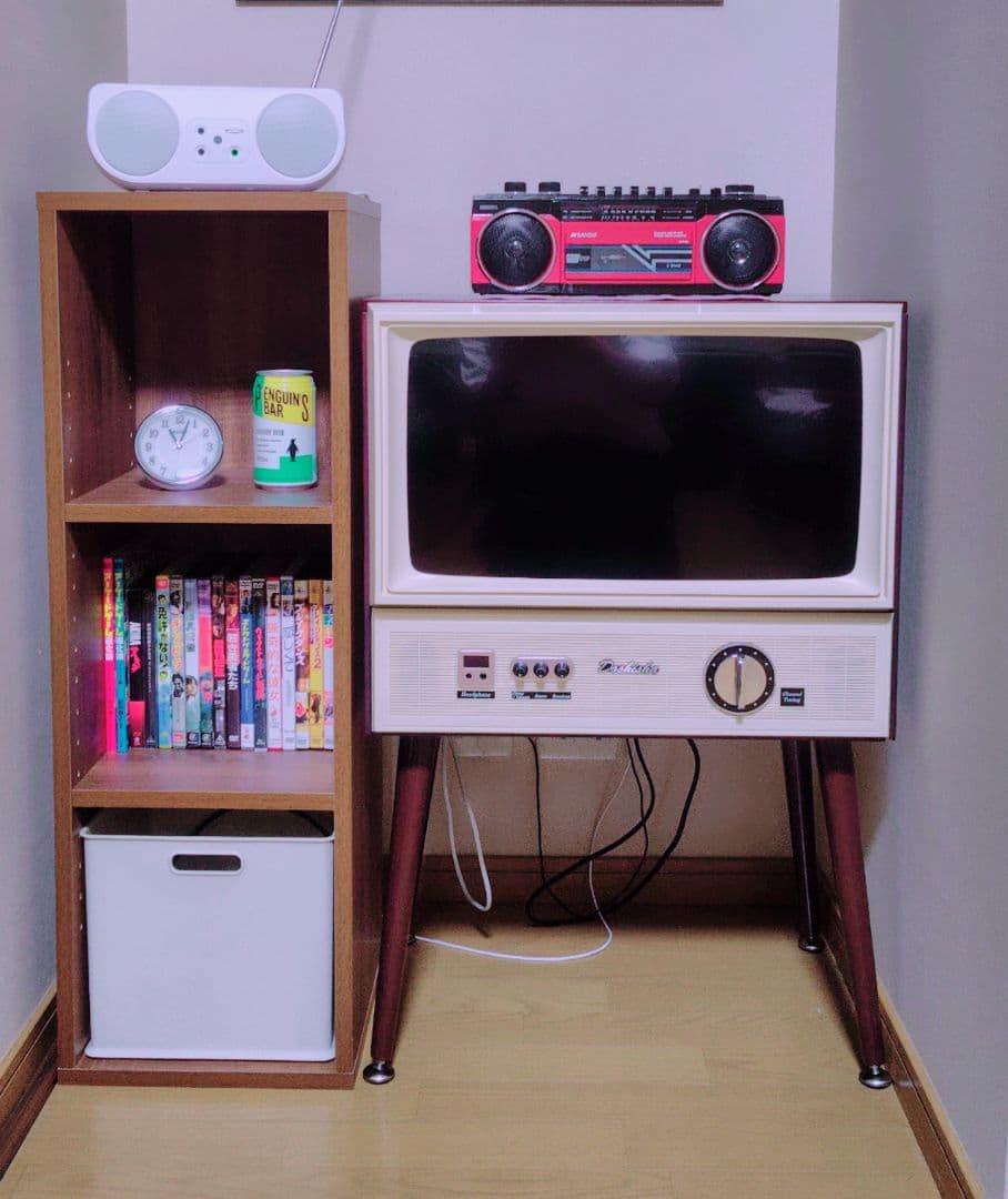 ドウシシャ　レトロテレビ 　VT−203BR　12/7 再度値下げしました！