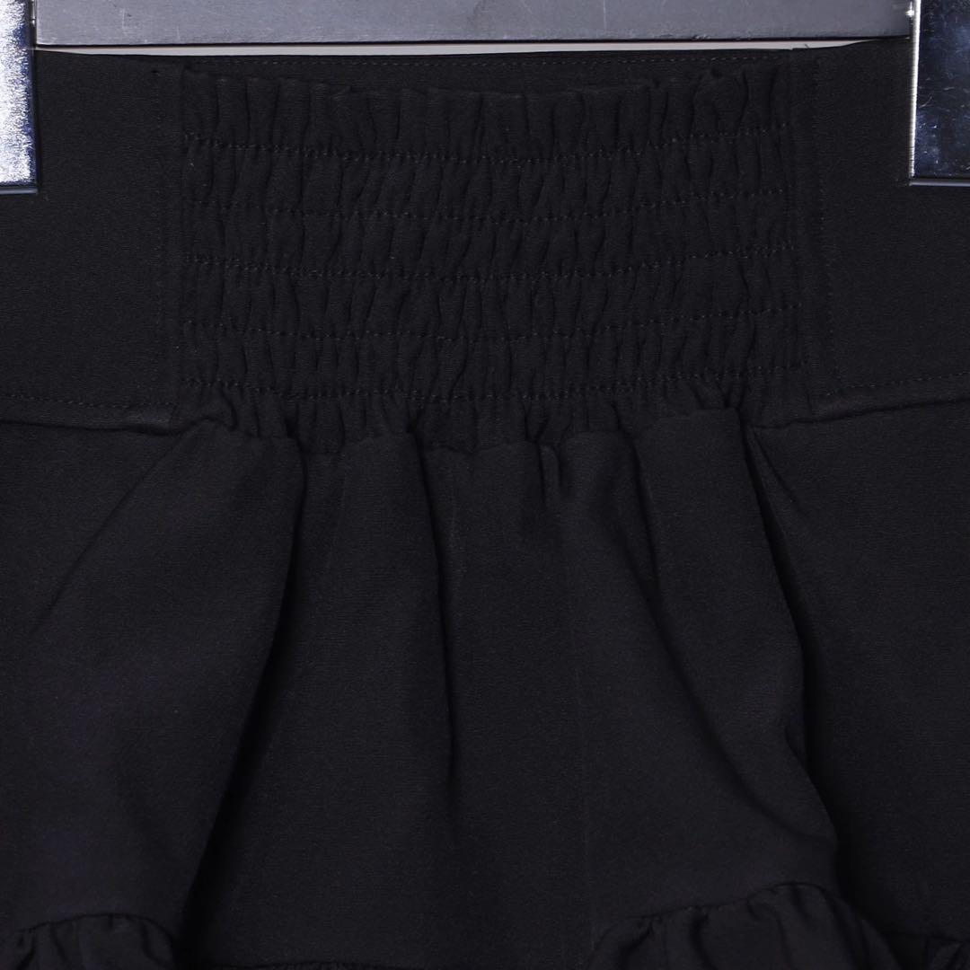 Amilige コルセット風フリルスカート size-M