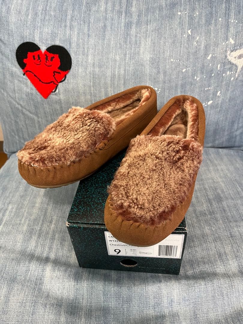 EMU Australia エミュー　ムートン　ファー　モカシン