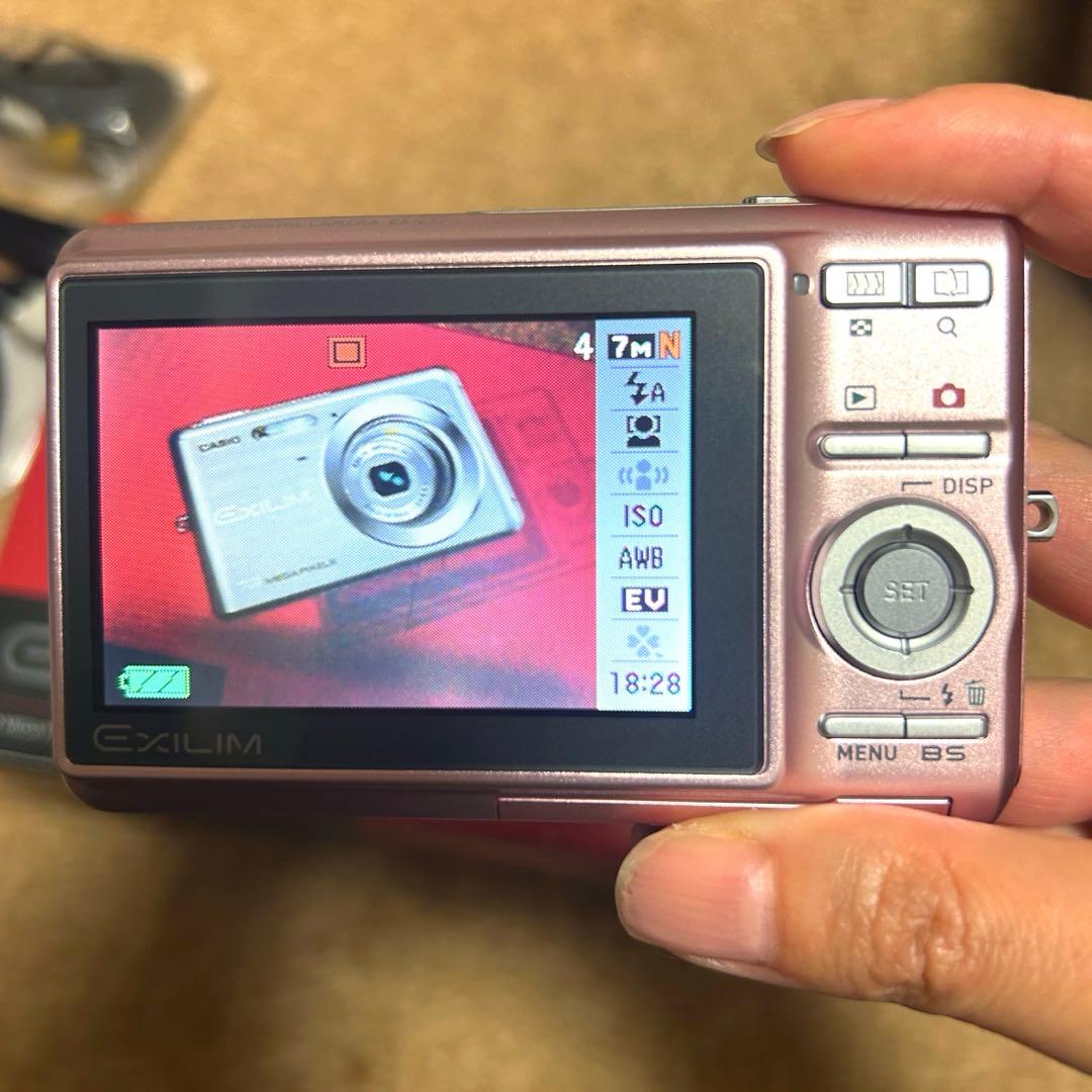 はぬるさま専用【動作確認済】CASIO EXILIM EX-Z77 ピンク
