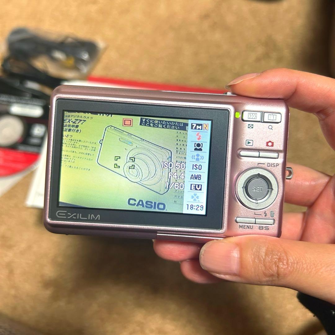 はぬるさま専用【動作確認済】CASIO EXILIM EX-Z77 ピンク