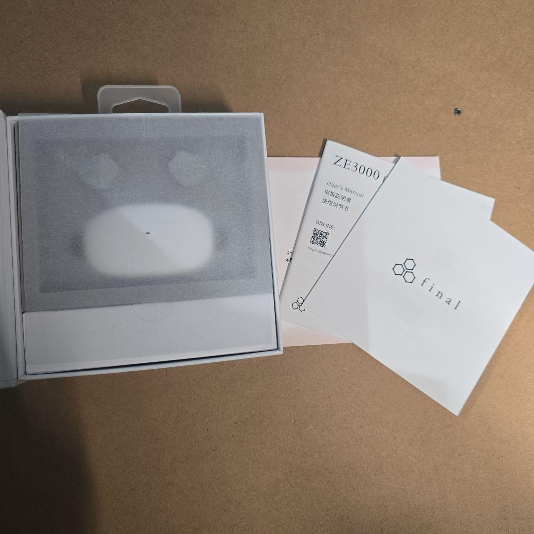final ZE3000 for ASMR ワイヤレスイヤホン 美品