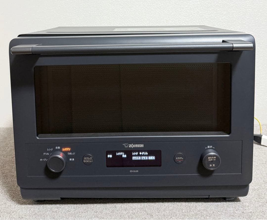 象印 オーブンレンジ ES-GU26 ブラッ 動作保証