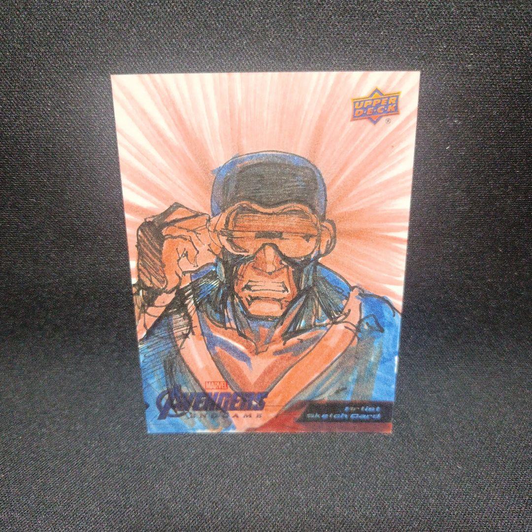 その他 2019 upper deck avengers sketch card