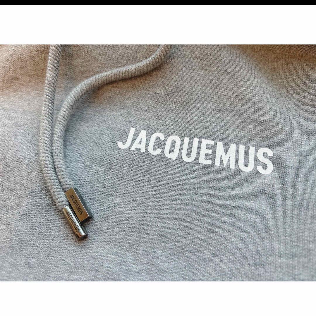JACQUEMUS ジャックムス ロゴスウェットパーカー グレー XXS