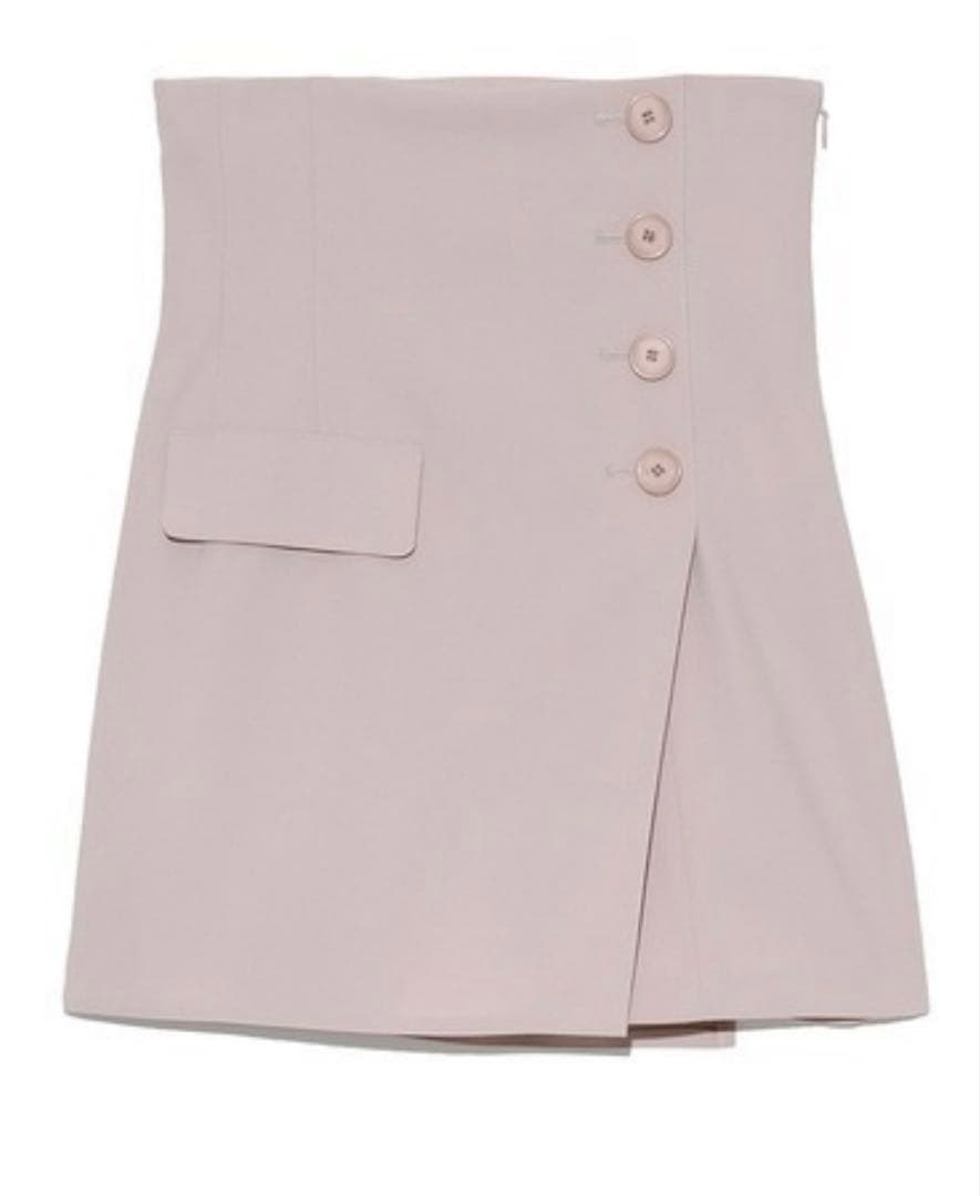 Sustainableハイウエストキュロットショートパンツ