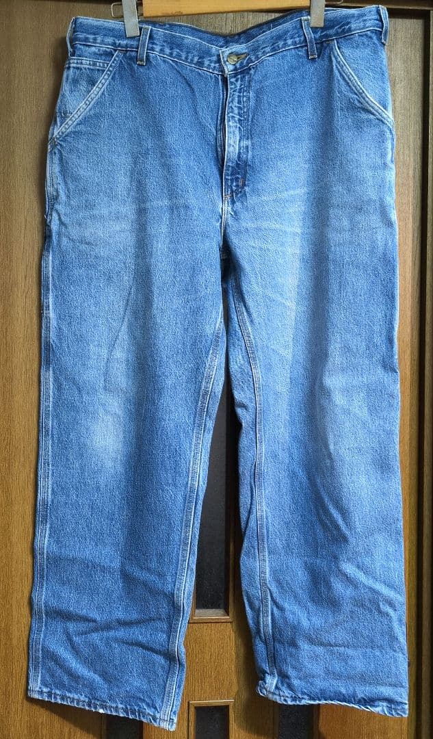 激レア90sアメリカ製カーハートペインターワークパンツ厚手デニムw40