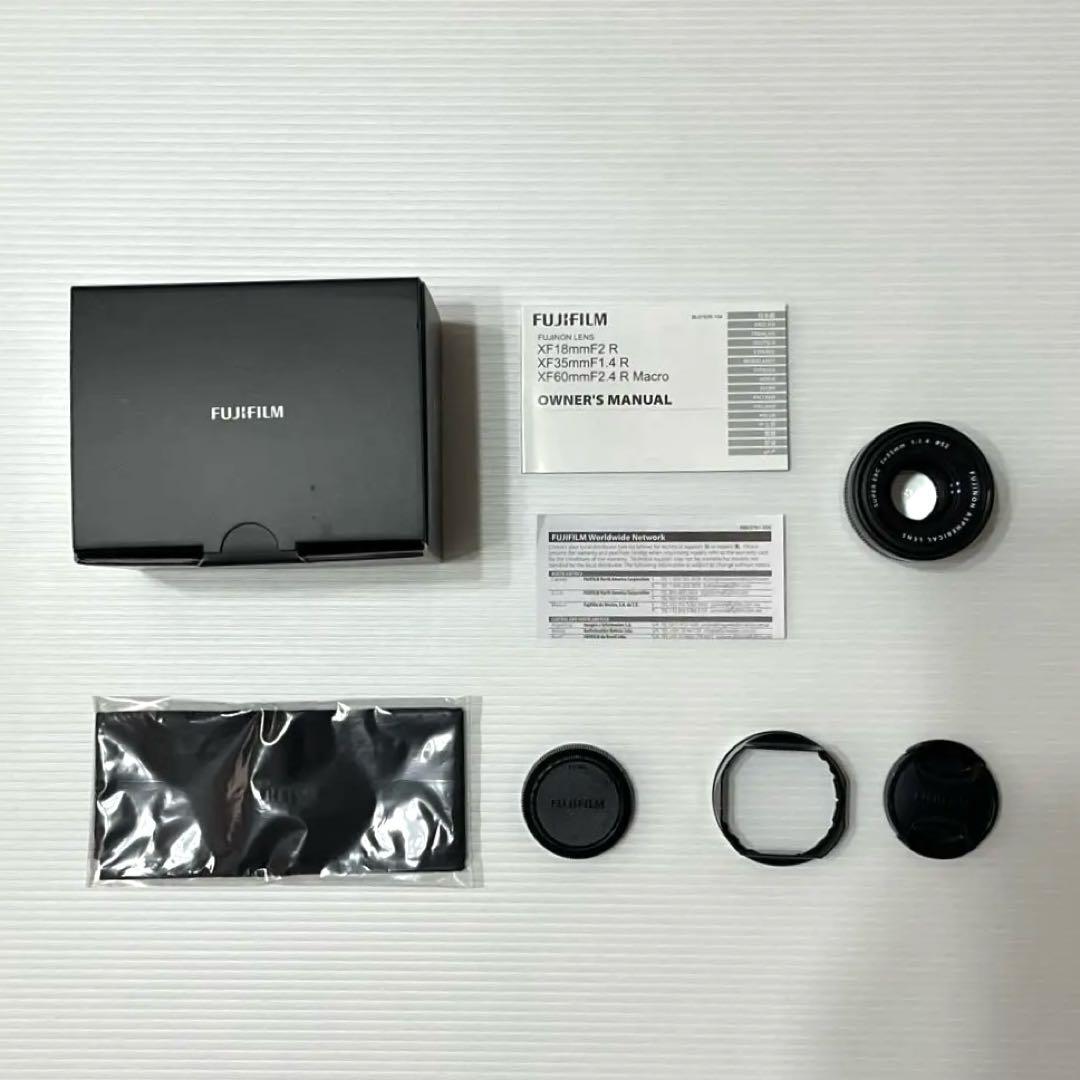 [箱付き] FUJIFILM XF35mmF1.4 R Xシリーズ　単焦点レンズ