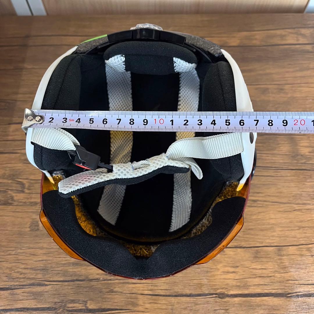 ALPINA CARAT VISOR スキーヘルメット　51〜55cm おまけ付