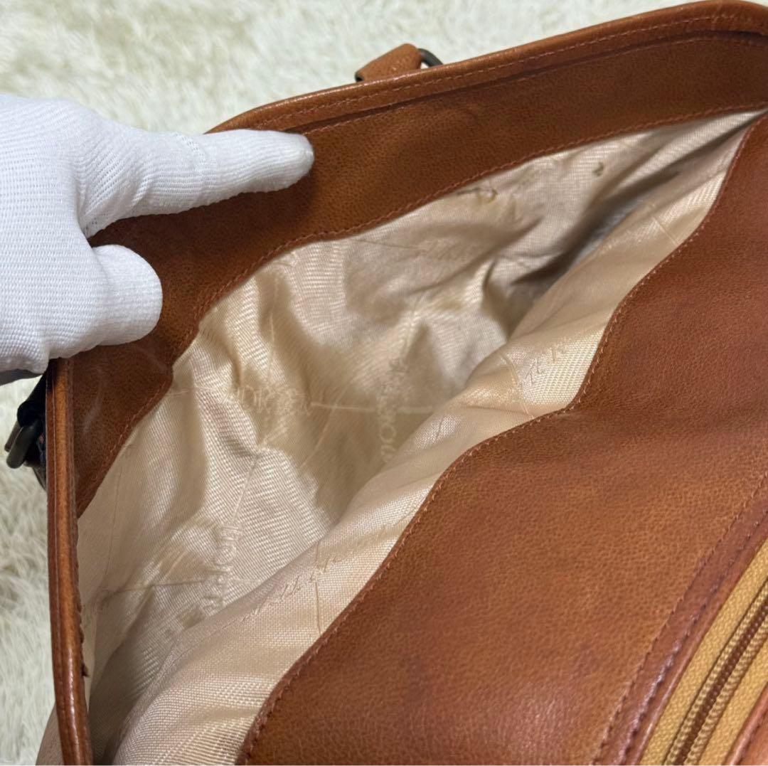 Porter バロン　ボストンバッグ　2way レザー　ブラウン　旅行　大容量