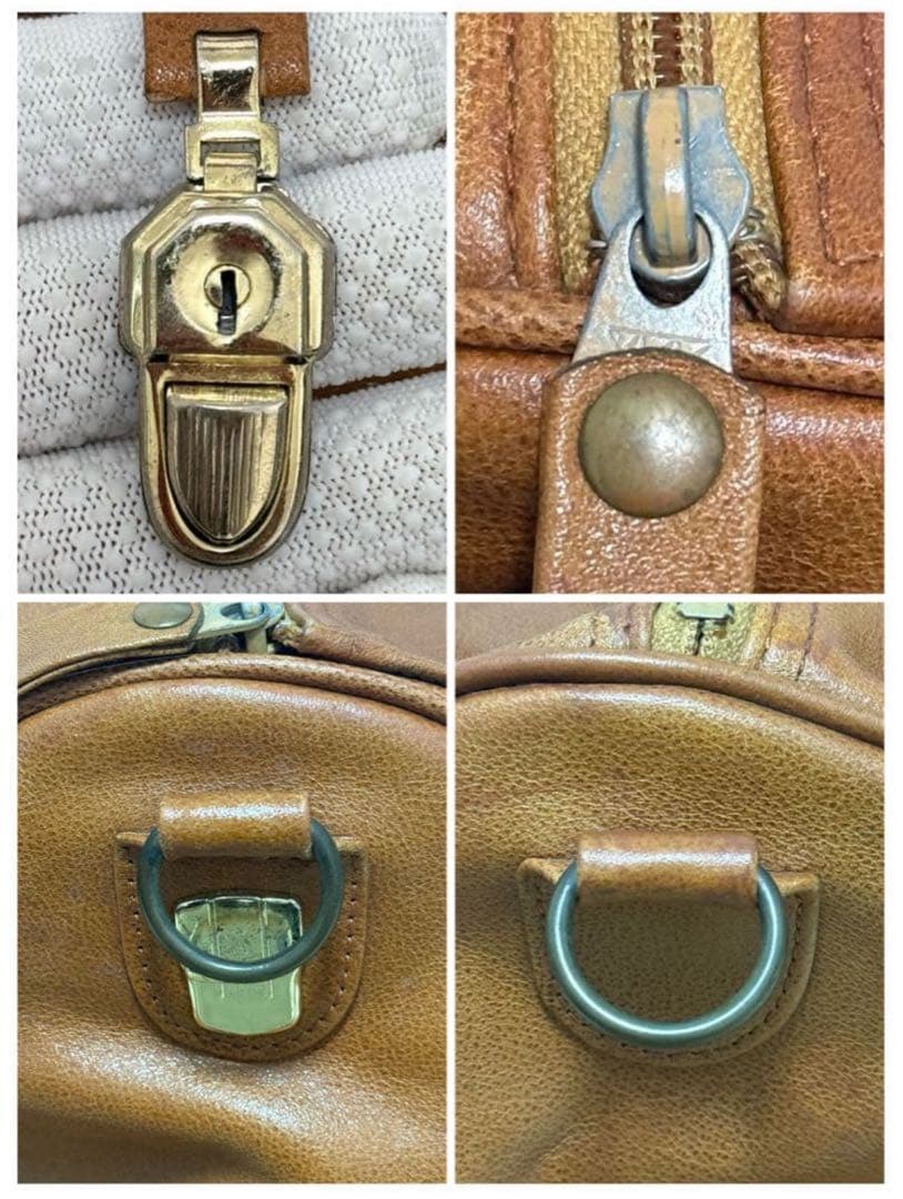 Porter バロン　ボストンバッグ　2way レザー　ブラウン　旅行　大容量