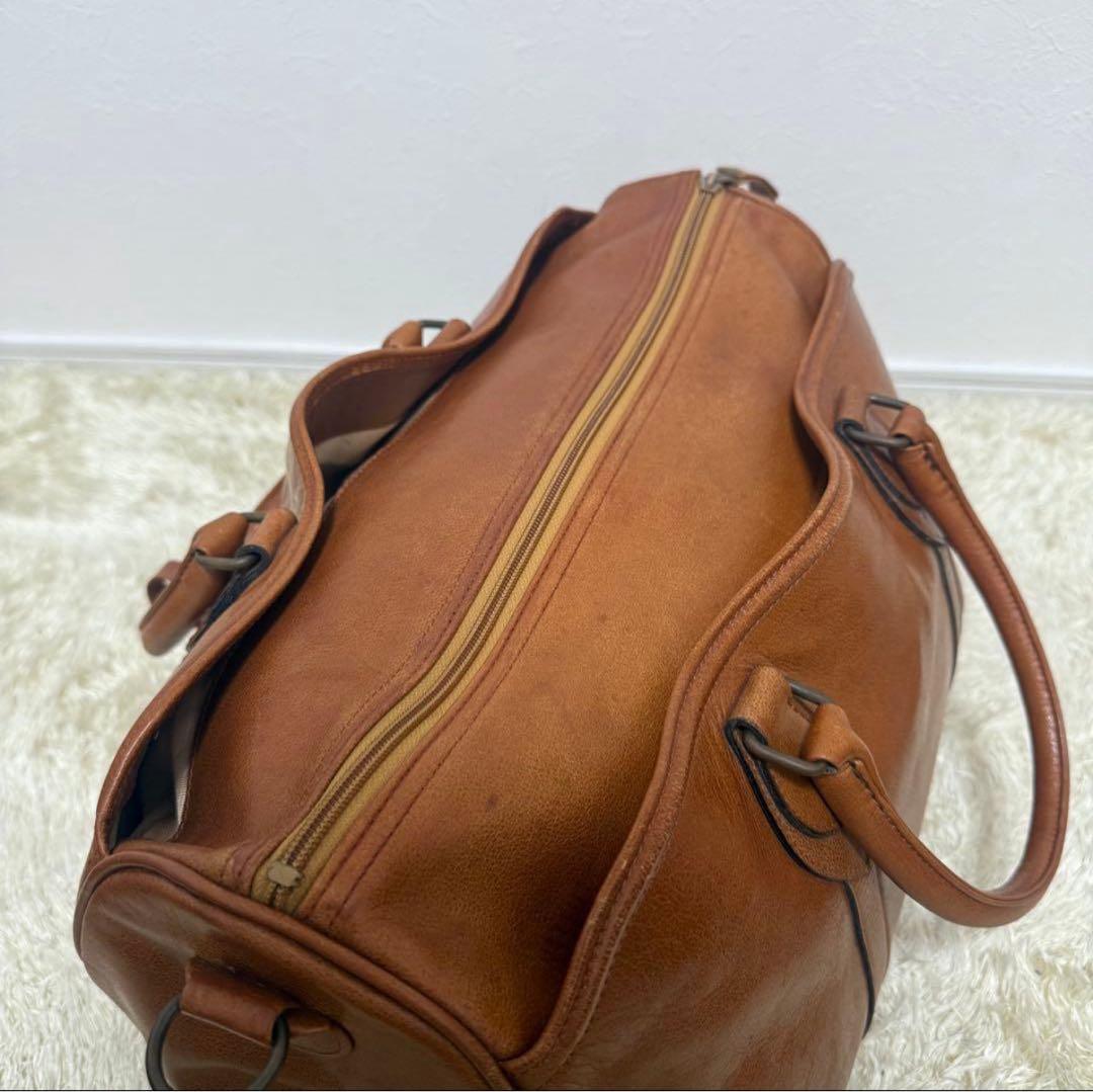 Porter バロン　ボストンバッグ　2way レザー　ブラウン　旅行　大容量