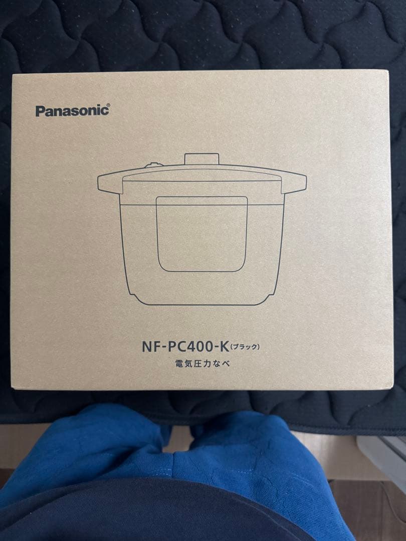 Panasonic 電気圧力鍋 NF-PC400-K ブラック