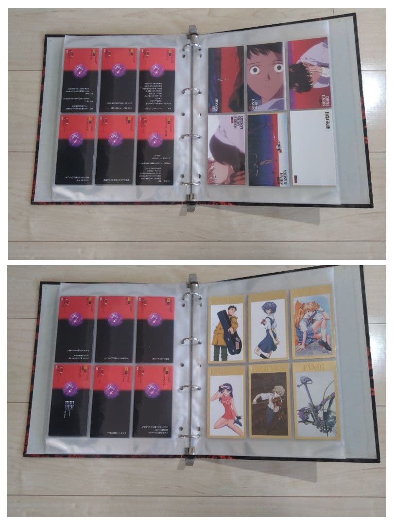 新世紀エヴァンゲリオン カードダスマスターズワイド 第2弾 専用バインダー付き