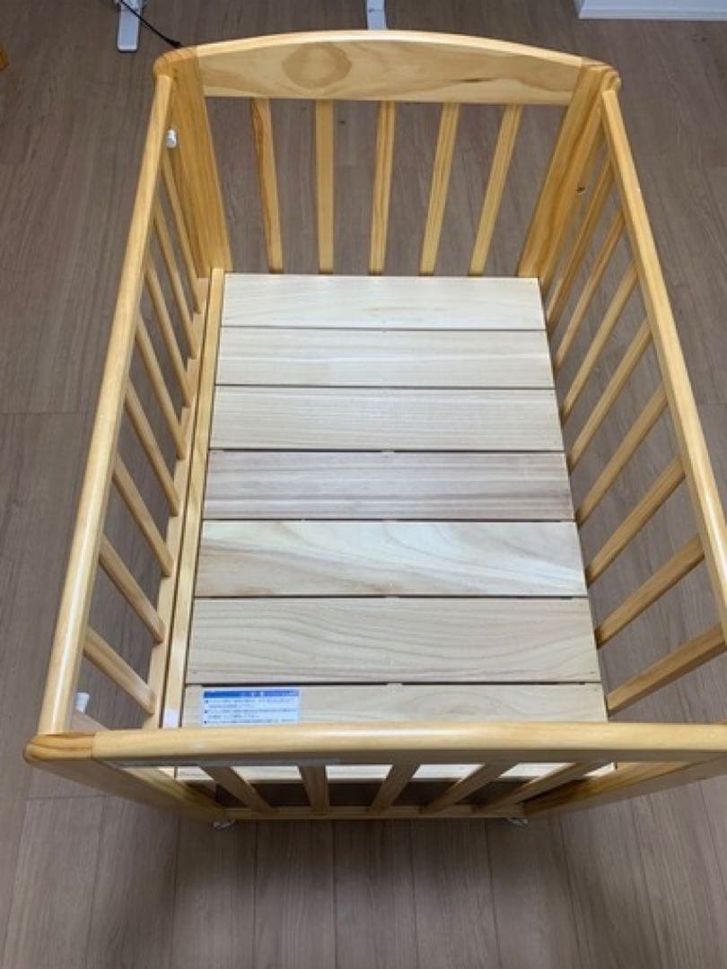 【直接取引限定】 KATOJI 木製ベビーベッド&リッチェルスヤリー