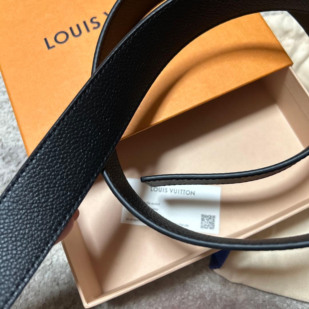 ルイヴィトン モノグラム サンチュール ブラウン LV ゴールド　ベルト