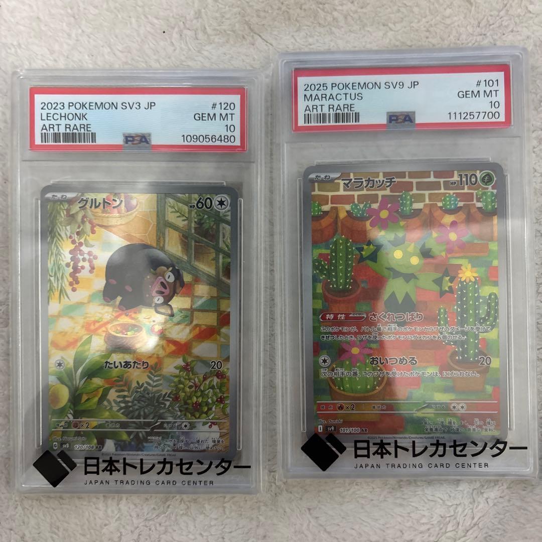 ポケモンカード AR PSA10 2枚セット グルトン マラカッチ