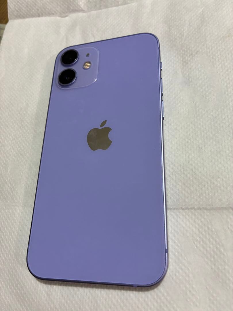 M*u様 Apple iPhone 12 miniパープル 本体