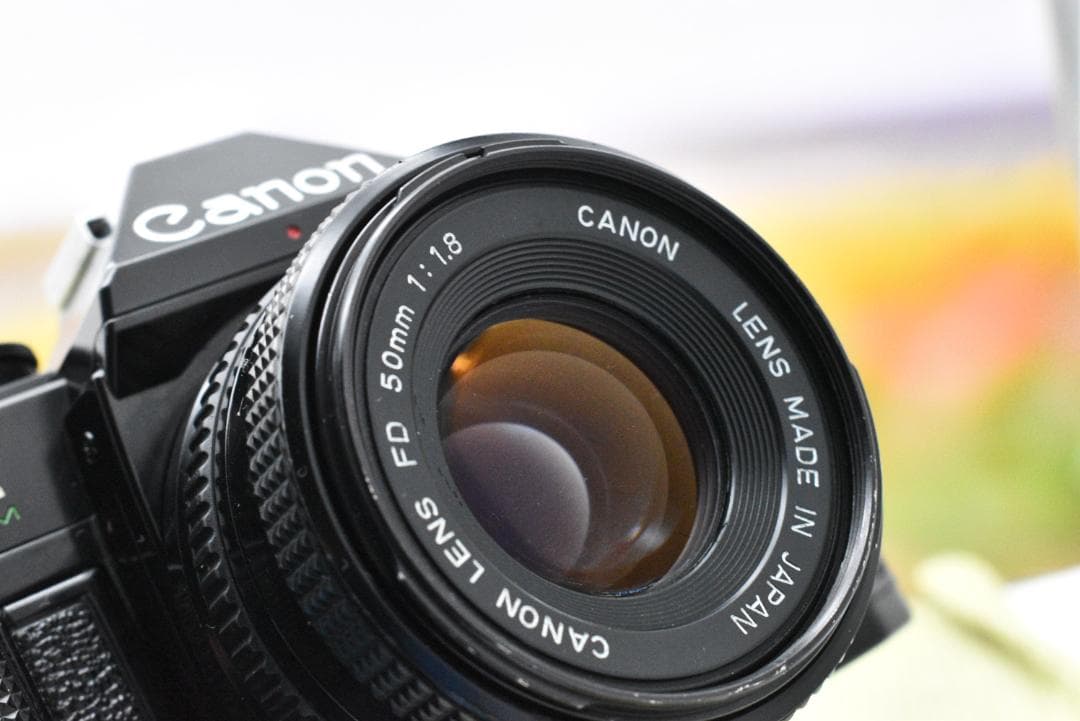 【整備済】Canon AE-1 PROGRAM NEW FD 50mm F1.8