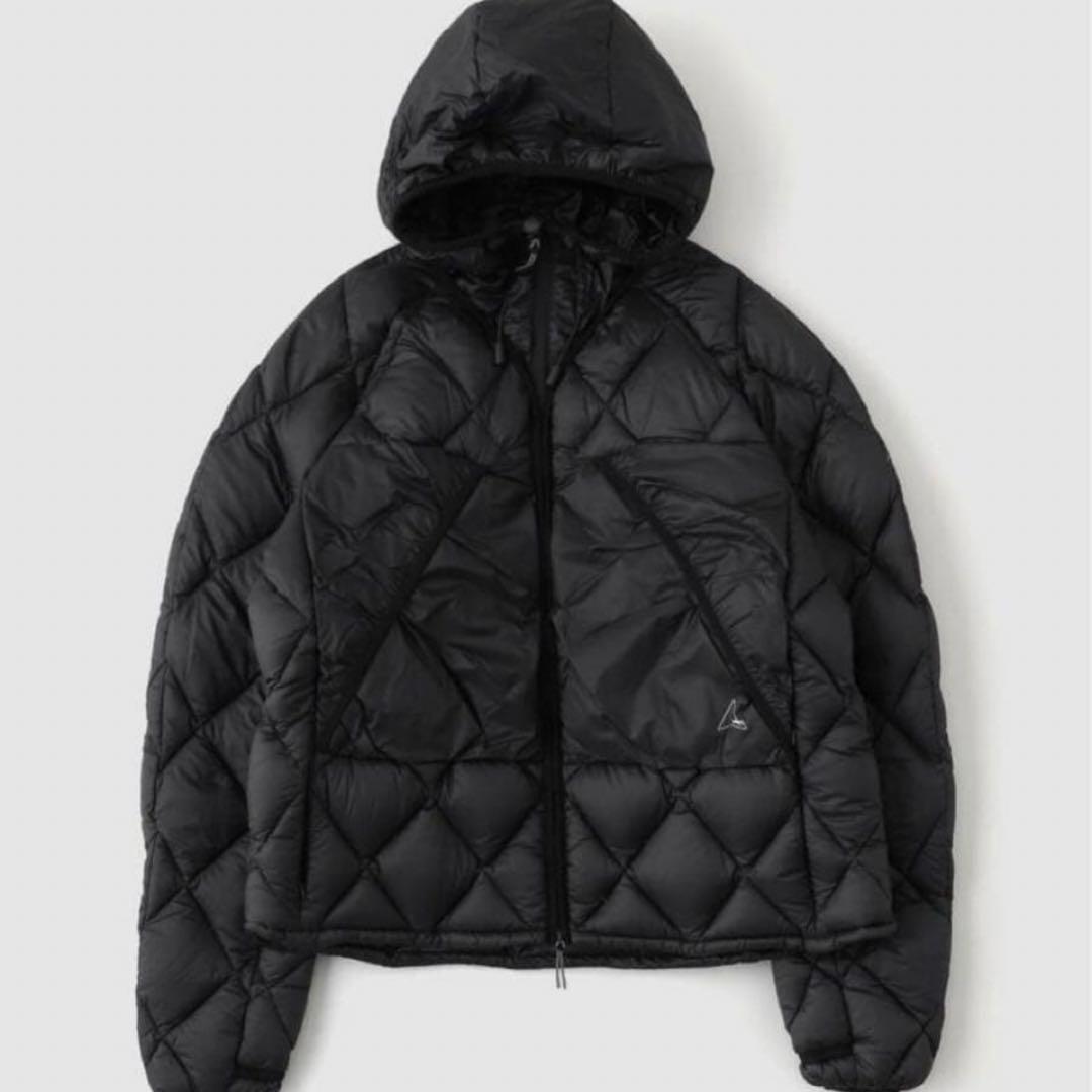 ROA hiking light down jacket black Sサイズ