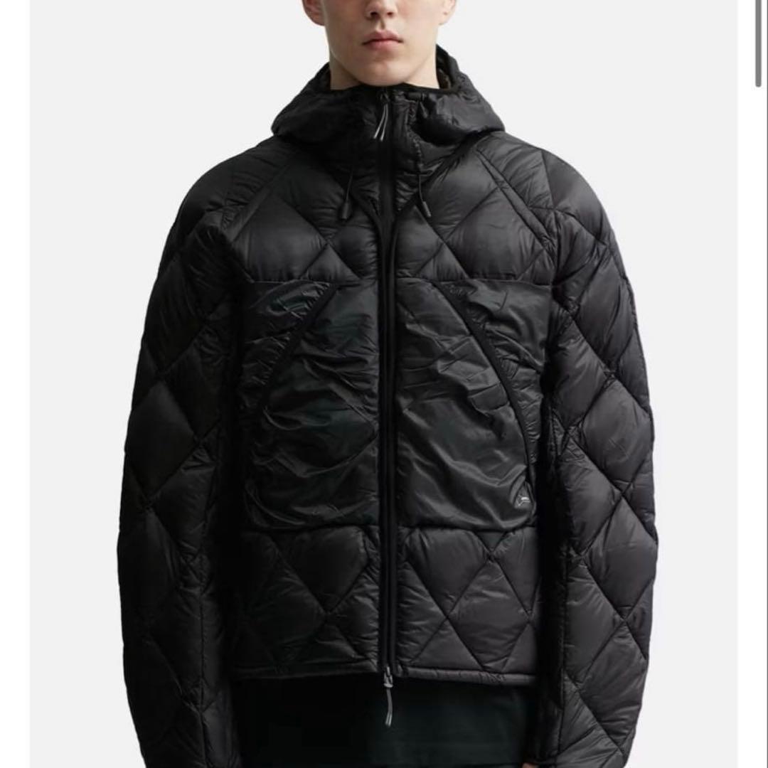 ROA hiking light down jacket black Sサイズ