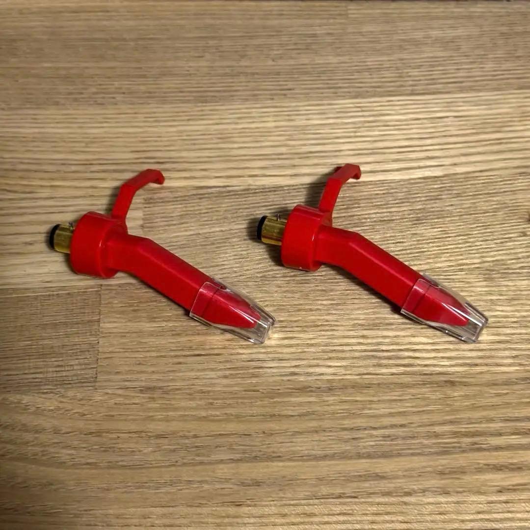 樽屋 01-M 赤 レコード用カートリッジ用 2個セット
