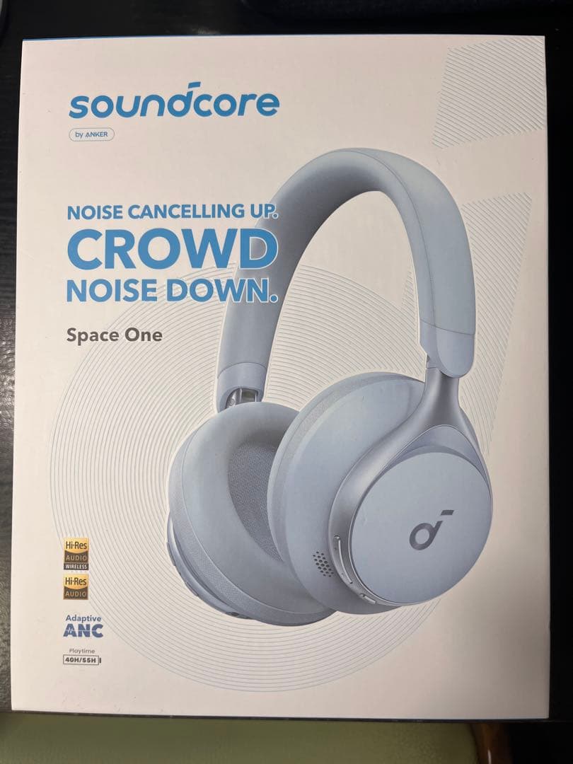 Anker SoundCore space one ブルー