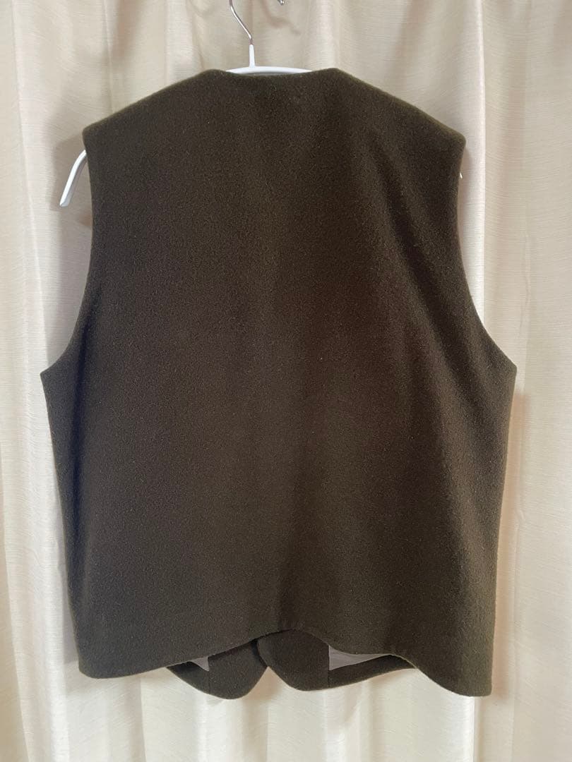 値下げ不可極美品☆confect ウールモッサベストサイズ4オリーブ