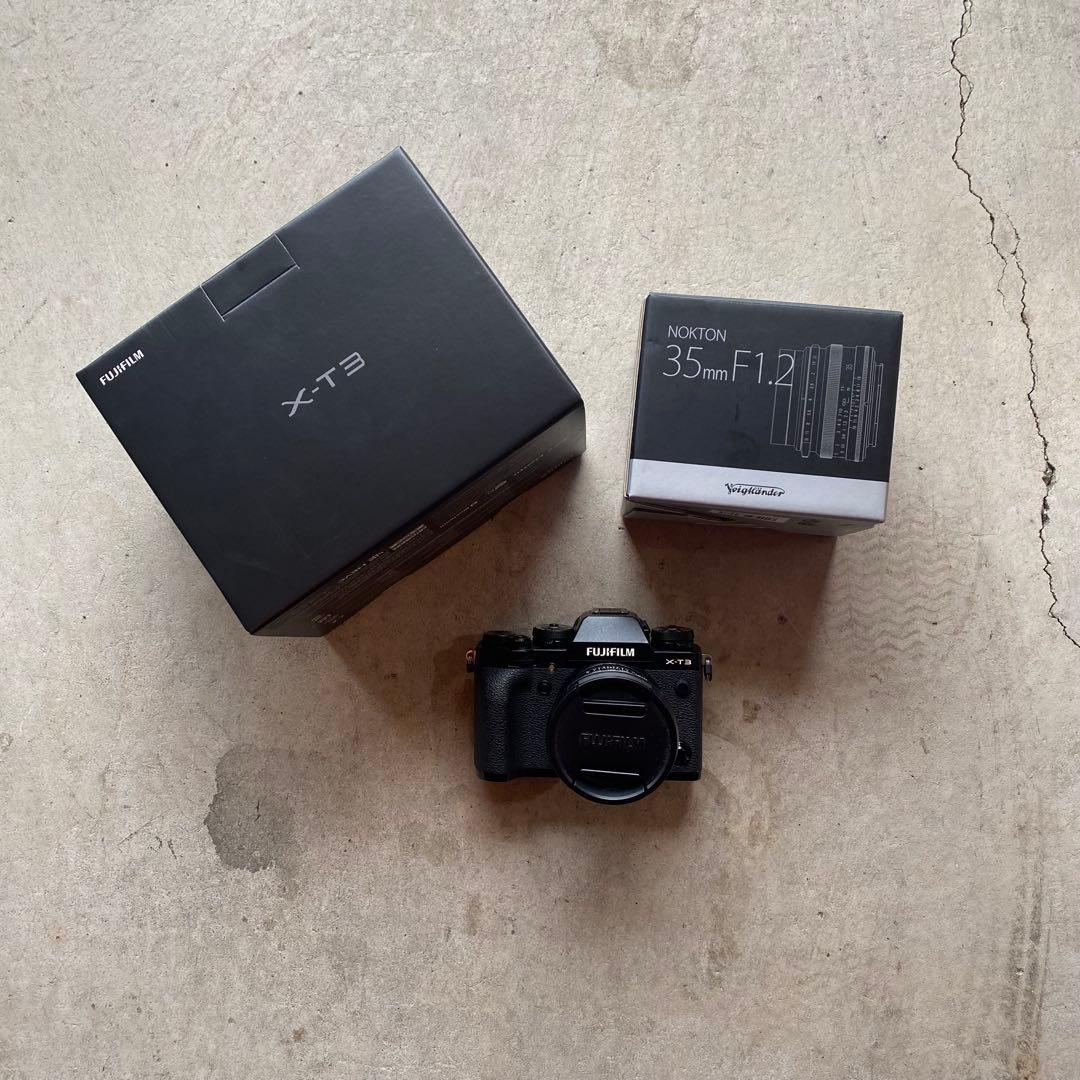 デジタルカメラ Fujifilm X-T3 voigtlander 35mm f1.2