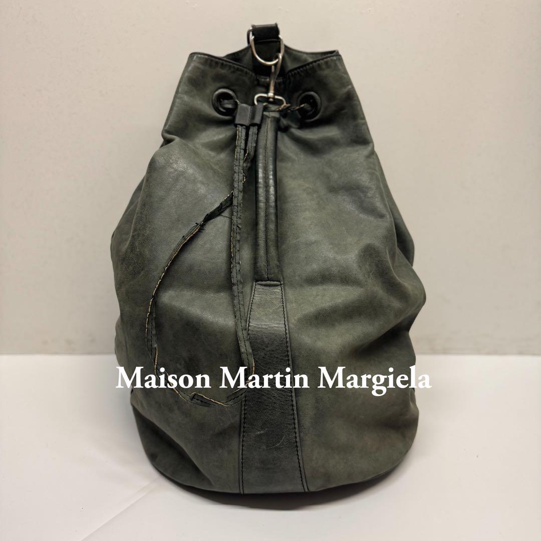 Maison Martin Margiela レザーダッフルバッグ2012