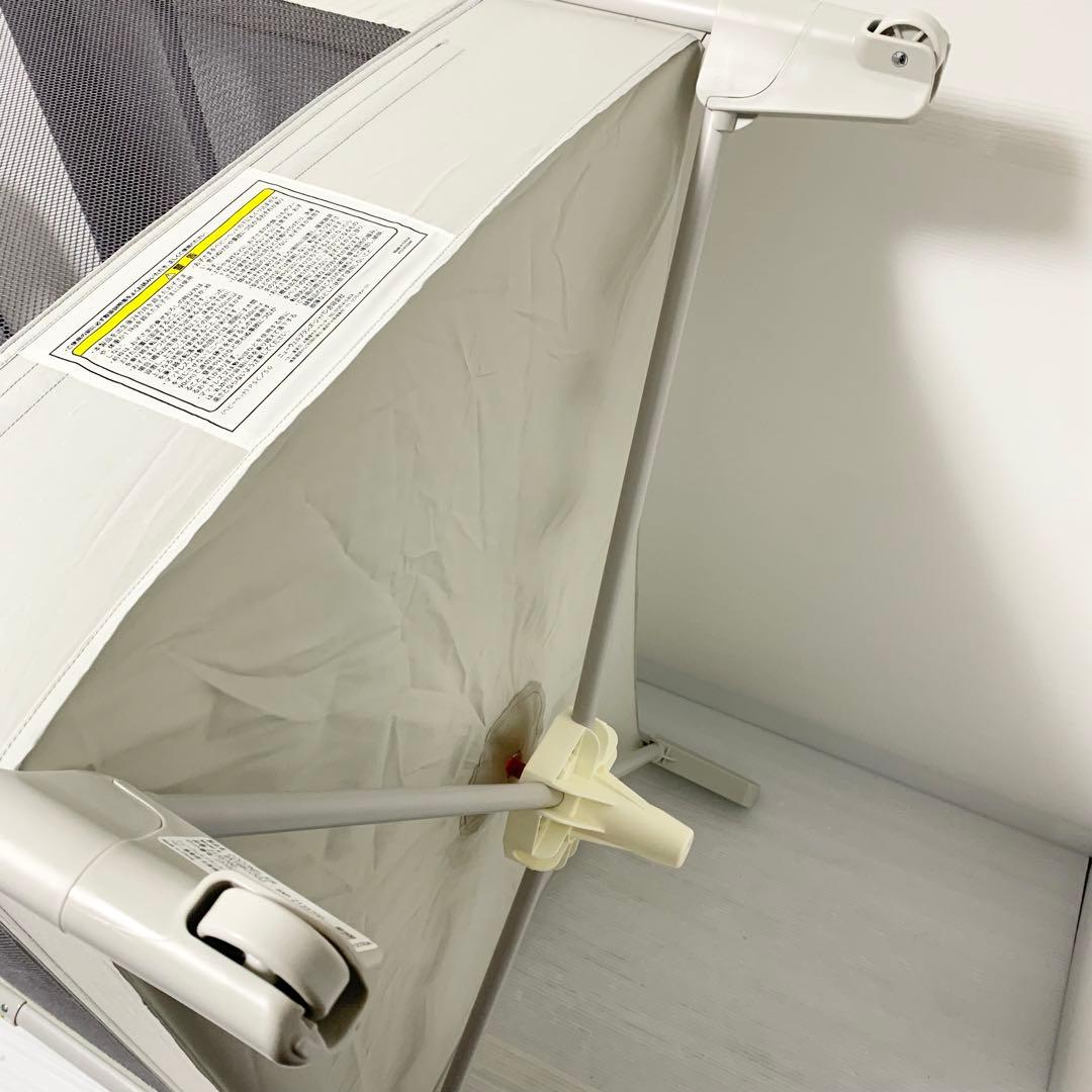 Aprica アップリカ ベビーベッド ココネルエアー AB グレーベア