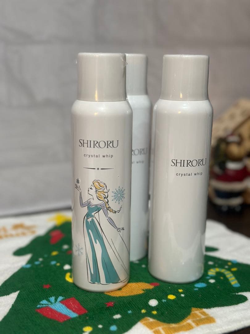 SHIRORU クリスタルホイップ 120g 3本セット