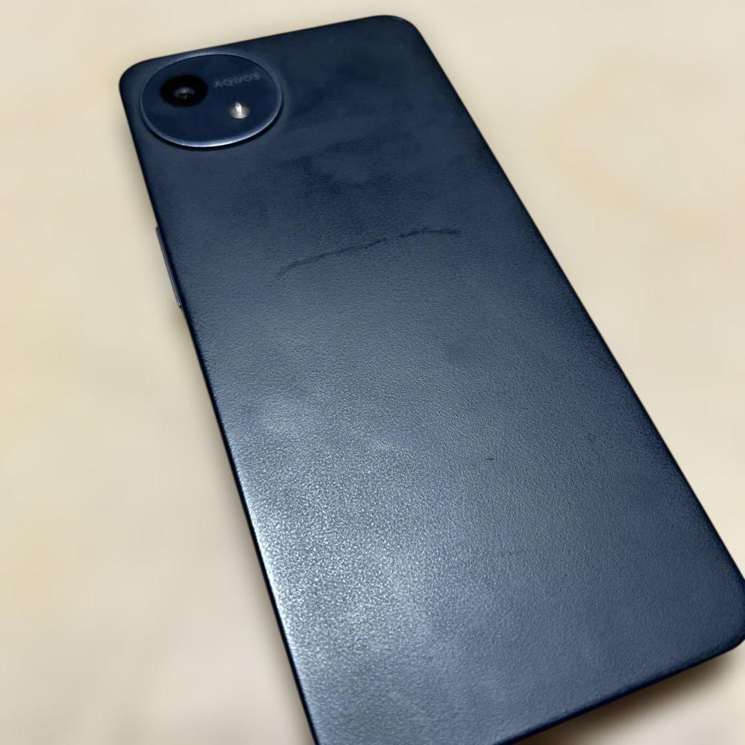 ダークブルー スマートフォン 本体ジャンク品