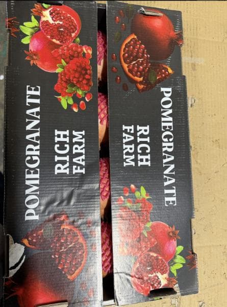 新鮮【空輸】アメリカ産ザクロ　石榴　1箱セット約10ｋｇぐらい柘榴大玉