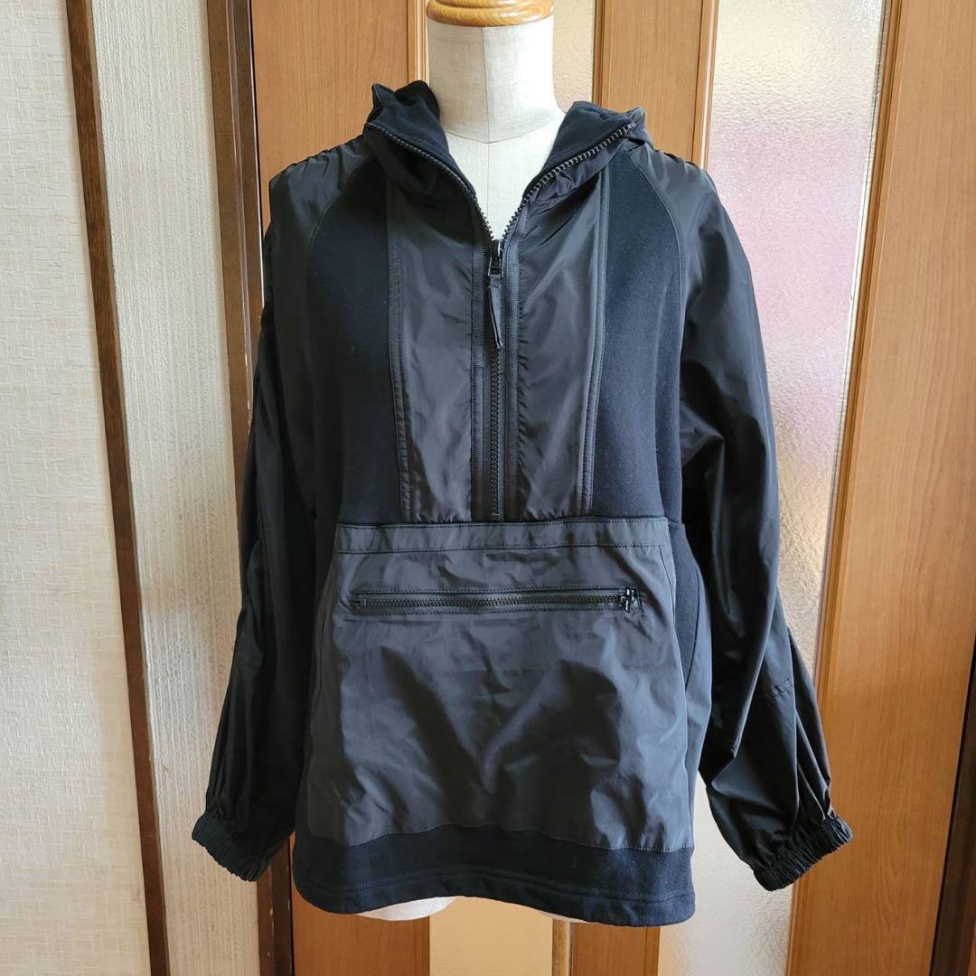 LASUD　ギャザースリーブフーディ