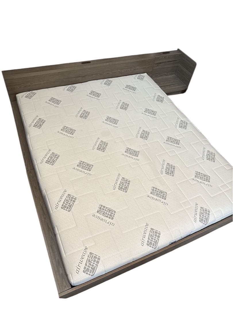 女性オーナーエアウィーブ　マットレス　フレームL03クイーン