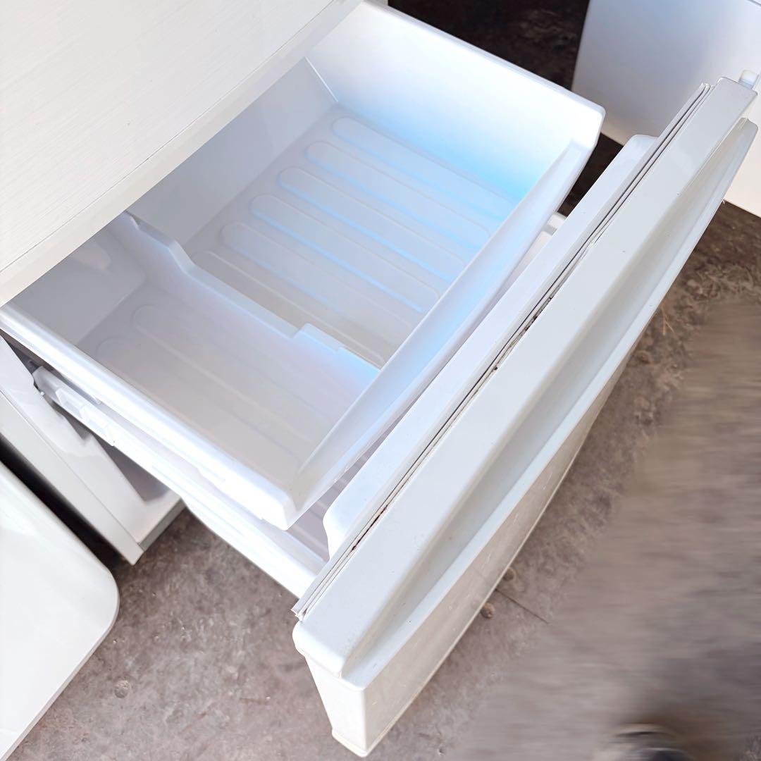 運搬取付無料！ピンク&ベージュ純正SHARP冷蔵庫洗濯機2点セット！完動超美品！