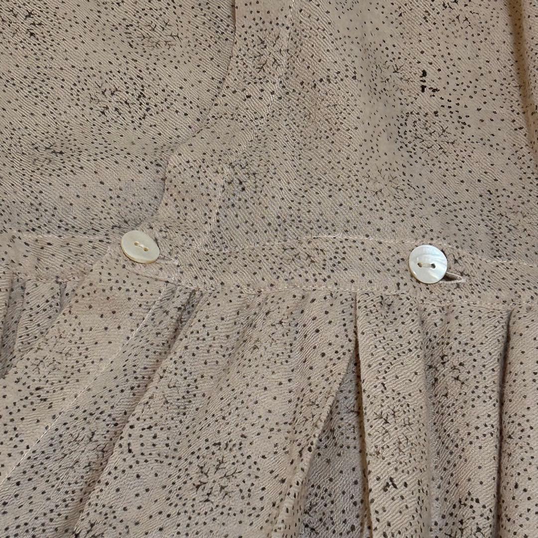 新品未使用✨BEARDSLEY ロングワンピース カシュクール フレア ウール