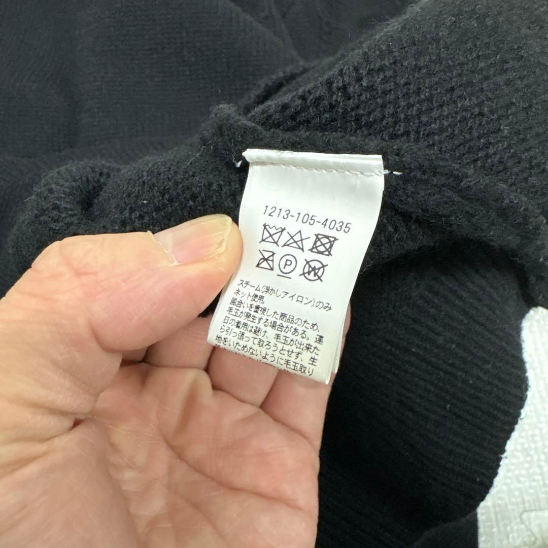 みずき H BEAUTY＆YOUTH ブラックニット L