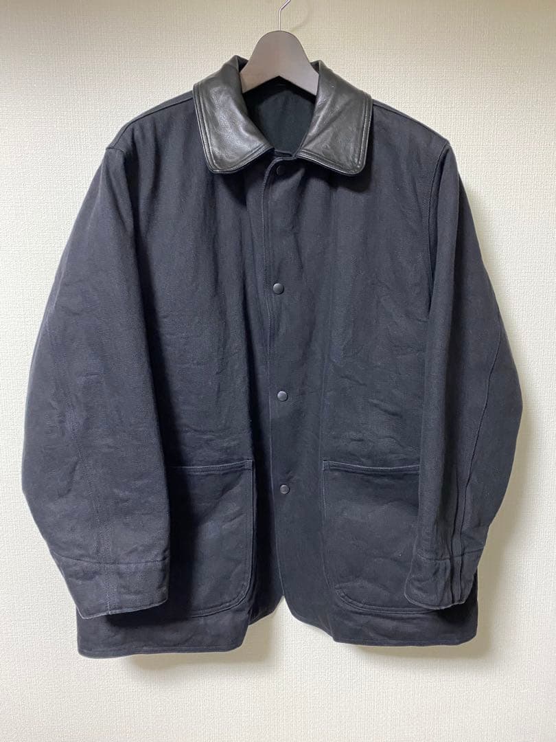 最終値下 comoli デニムレザーワークジャケット 24AW