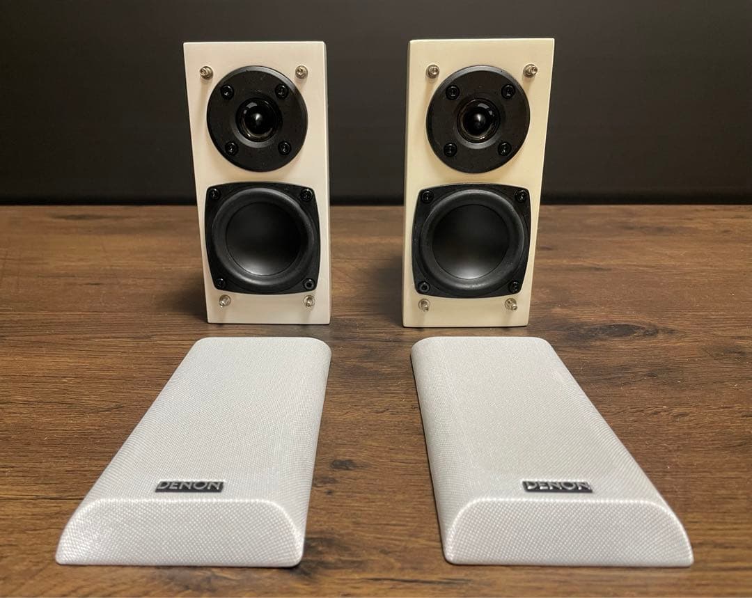 DENON スピーカー 2台セット ホワイト SC-A7L2