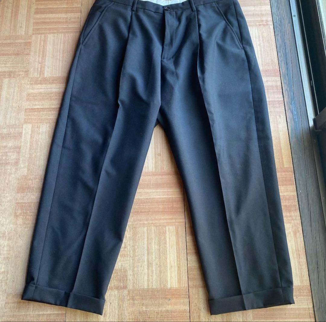 パンツ supreme pleated trouser 21ss