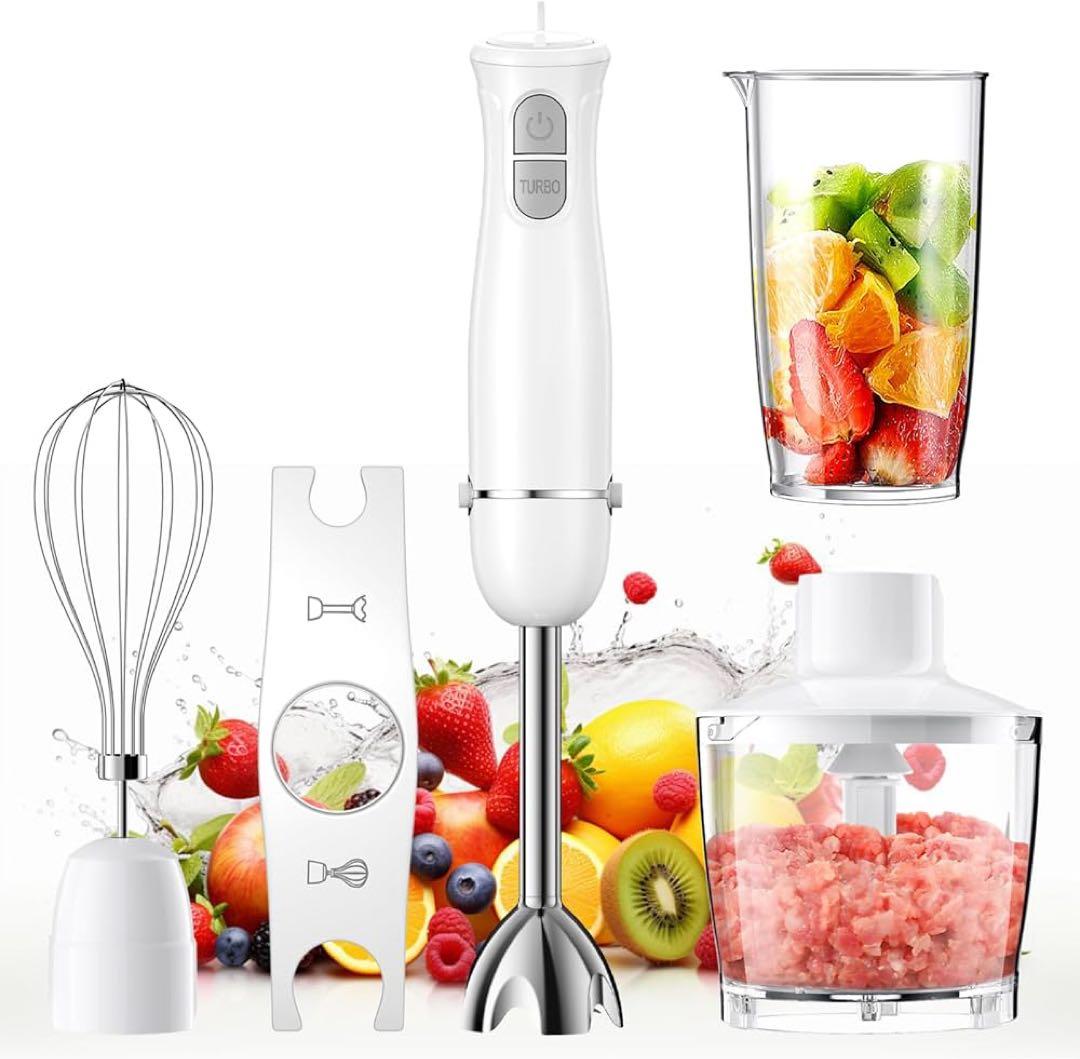 ハンドブレンダー 離乳食 電動 ハンドミキサー 800Wブレンダー