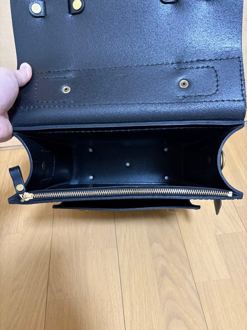 MOTI MOTI　質実剛健2wayショルダーバッグ ブラック