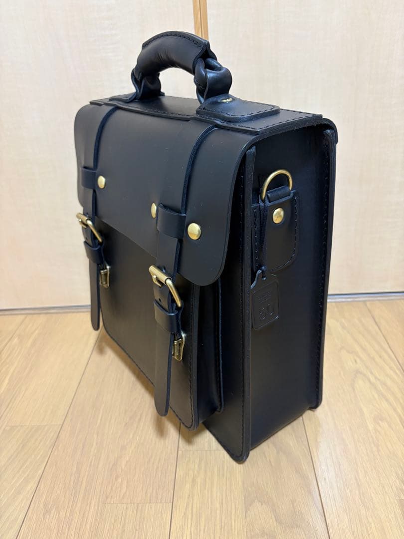 MOTI MOTI　質実剛健2wayショルダーバッグ ブラック